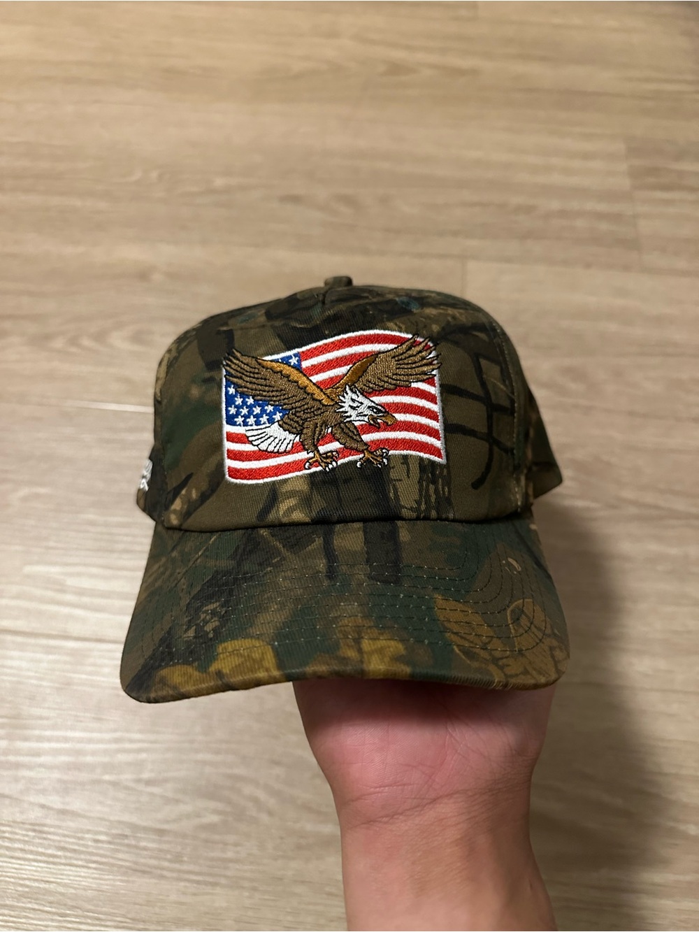 Seager USA Camo SnapBack Hat
